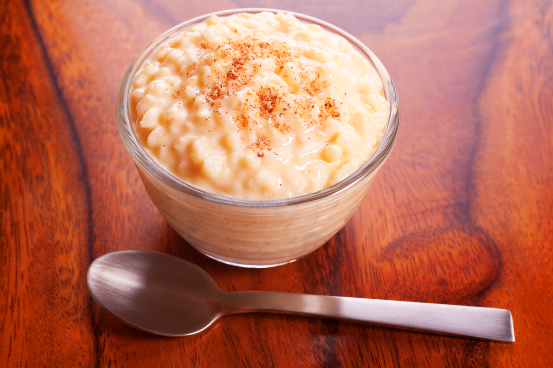 Rice Pudding with Nutmeg